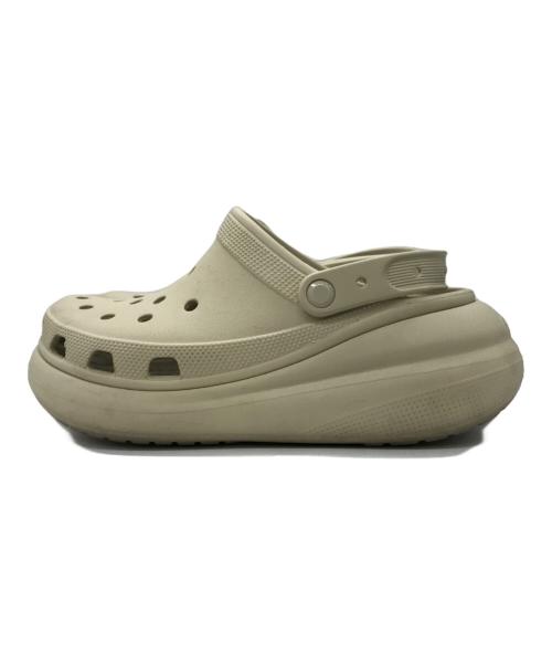 crocs（クロックス）crocs (クロックス) MEGA CRUSH CLOG ベージュ サイズ:M9/W11の古着・服飾アイテム