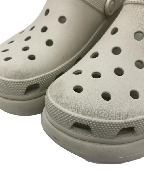 crocs（クロックス）crocs (クロックス) MEGA CRUSH CLOG ベージュ サイズ:M9/W11の古着・服飾アイテム