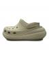 crocs (クロックス) MEGA CRUSH CLOG ベージュ サイズ:M9/W11：4000円