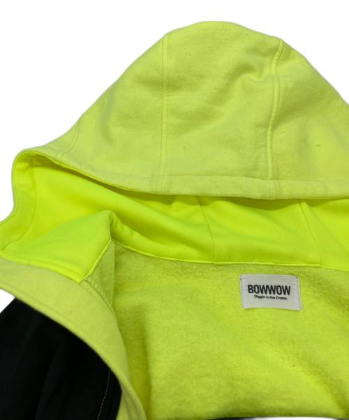 BOWWOW（バウワウ）BOWWOW (バウワウ) TECH HOODIE イエロー サイズ:Mの古着・服飾アイテム