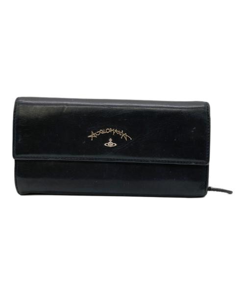 Vivienne Westwood ANGLOMANIA（ヴィヴィアンウエストウッドアングロマニア）VIVIENNE WESTWOOD ANGLOMANIA (ヴィヴィアンウエストウッドアングロマニア) 長財布 ブラック サイズ:表記なしの古着・服飾アイテム