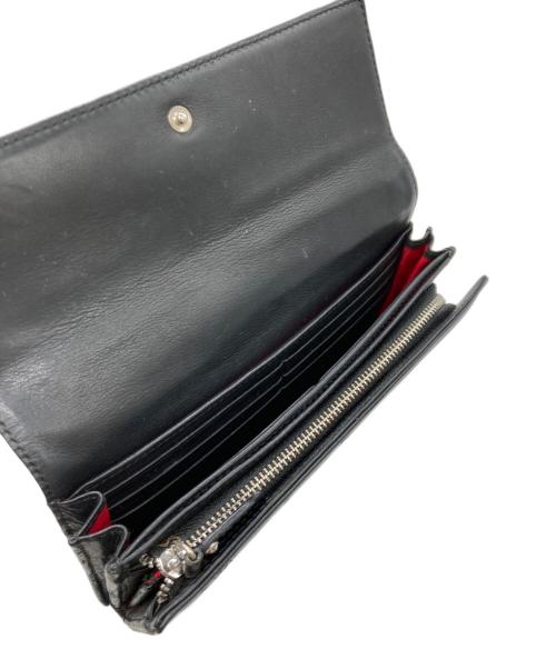 Vivienne Westwood ANGLOMANIA（ヴィヴィアンウエストウッドアングロマニア）VIVIENNE WESTWOOD ANGLOMANIA (ヴィヴィアンウエストウッドアングロマニア) 長財布 ブラック サイズ:表記なしの古着・服飾アイテム
