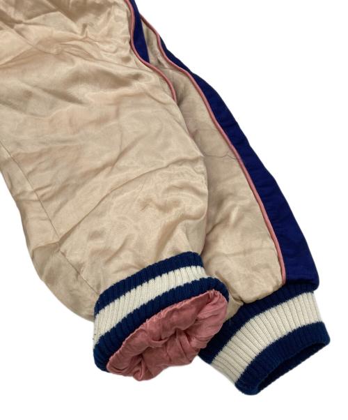 HOUSTON（ヒューストン）HOUSTON (ヒューストン) スカジャン ネイビー サイズ:Mの古着・服飾アイテム