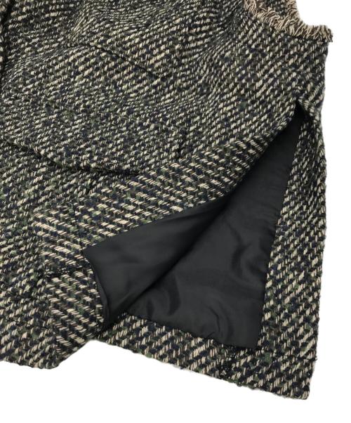 SUMI STYLE（スミ スタイル）SUMI STYLE (スミ スタイル) ツイードベスト ブラウン サイズ:Fの古着・服飾アイテム