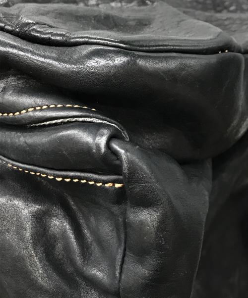 campomaggi（カンポマッジ）CAMPOMAGGI (カンポマッジ) レザーボストンバッグ ダークブラウン サイズ:表記なしの古着・服飾アイテム