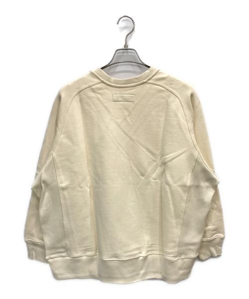 THOMAS MAGPIE（トーマス マグパイ）THOMAS MAGPIE (トーマス マグパイ) crew neck sweat ベージュ サイズ:38 未使用品の古着・服飾アイテム