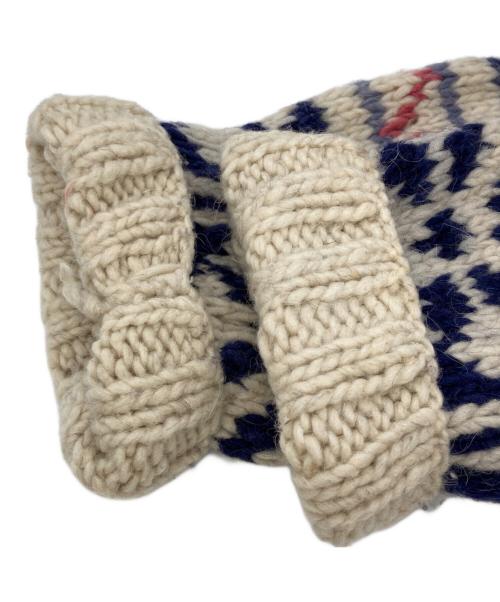 ATAHUALPA（アタワルパ）ATAHUALPA (アタワルパ) ウールニット アイボリー サイズ:表記なしの古着・服飾アイテム