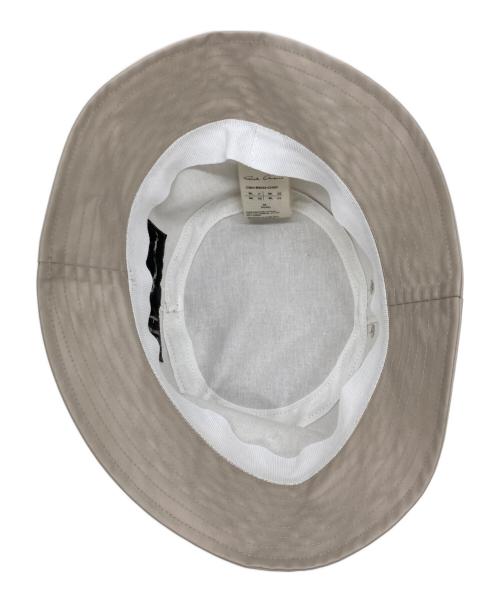 RICK OWENS（リックオウエンス）RICK OWENS (リックオウエンス) Champion (チャンピオン) NYLON GILLIGAN BUCKET HAT サイズ:MEDIUM-LARGE（JPN L/XL）の古着・服飾アイテム