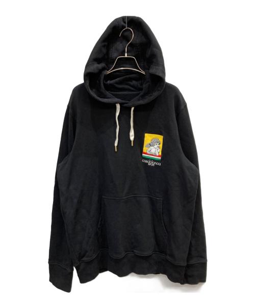 CASABLANCA（カサブランカ）CASABLANCA (カサブランカ) Hoodie Racing Icon ブラック サイズ:Mの古着・服飾アイテム