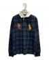 POLO RALPH LAUREN（ポロ・ラルフローレン）の古着「ポロシャツ」｜グリーン×ネイビー