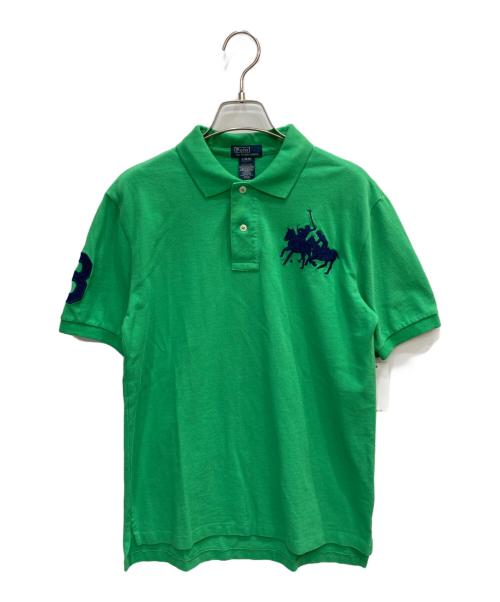 POLO RALPH LAUREN（ポロ・ラルフローレン）POLO RALPH LAUREN (ポロ・ラルフローレン) ポロシャツ グリーン サイズ:L（14-16）の古着・服飾アイテム