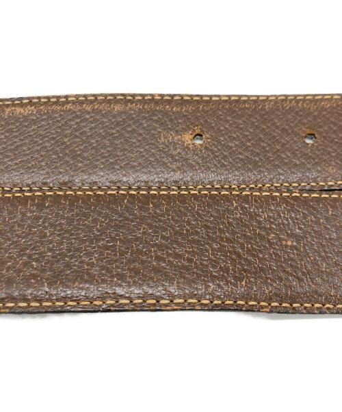 GUCCI（グッチ）GUCCI (グッチ) レザーベルト ブラック サイズ:表記なしの古着・服飾アイテム