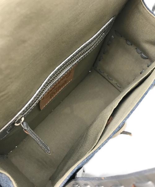 Carving Tribes（カービングトライブス）CARVING TRIBES (カービングトライブス) ハンドバッグ インディゴ サイズ:表記なしの古着・服飾アイテム