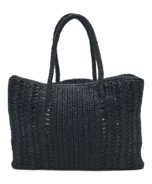 MAISON N.H PARIS（メゾン・エヌ・アッシュ・パリ）MAISON N.H PARIS (メゾン・エヌ・アッシュ・パリ) カゴバッグ ブラック サイズ:表記なしの古着・服飾アイテム