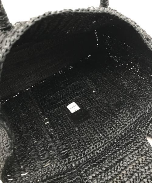 MAISON N.H PARIS（メゾン・エヌ・アッシュ・パリ）MAISON N.H PARIS (メゾン・エヌ・アッシュ・パリ) カゴバッグ ブラック サイズ:表記なしの古着・服飾アイテム