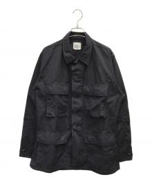 VINTAGE MILITARY（ヴィンテージ ミリタリー）の古着「US ARMY COAT HOT WEATHER BLACK 357BDU」｜ブラック