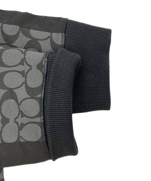 COACH（コーチ）COACH (コーチ) ミックスドメディアスウェットシャツ グレー サイズ:Lの古着・服飾アイテム