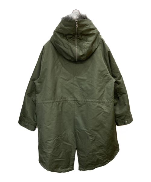 Calvin Klein（カルバンクライン）Calvin Klein (カルバンクライン) ライナー付モッズコート カーキ サイズ:Mの古着・服飾アイテム