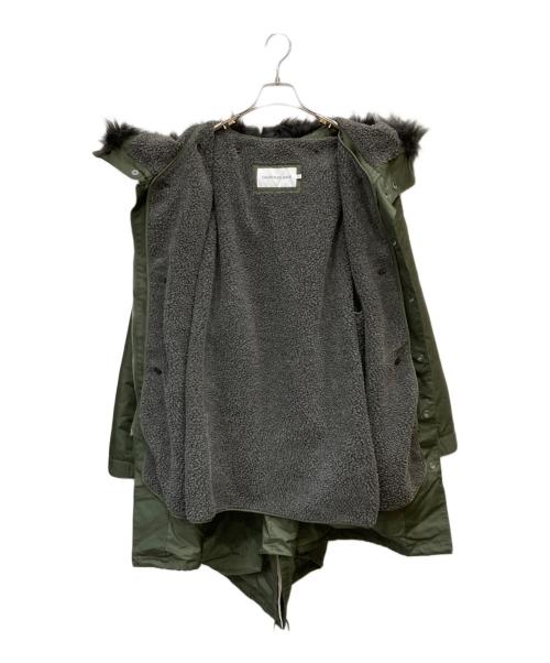 Calvin Klein（カルバンクライン）Calvin Klein (カルバンクライン) ライナー付モッズコート カーキ サイズ:Mの古着・服飾アイテム