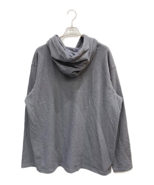 Patagonia（パタゴニア）Patagonia (パタゴニア) ライトウェイト・'73 テキスト・ロゴ・ワイルドライズ・フーディ グレー サイズ:XLの古着・服飾アイテム