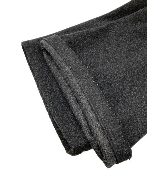 URBAN RESEARCH DOORS（アーバンリサーチドアーズ）URBAN RESEARCH DOORS (アーバンリサーチドアーズ) カットメルトンワイドパンツ ブラック サイズ:Mの古着・服飾アイテム