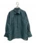 BEAUTY&YOUTH（ビューティーアンドユース）の古着「ポリエステルオーガンジー シャツ」｜グリーン