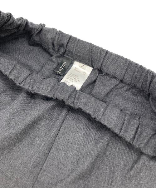 mizuiro-ind（ミズイロインド）mizuiro-ind (ミズイロインド) イージーパンツ グレー サイズ:2の古着・服飾アイテム