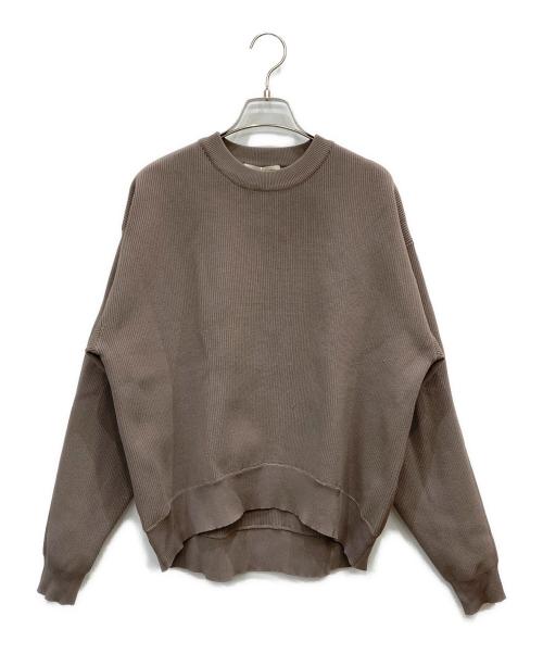 Sea Room lynn（シールームリン）Sea Room lynn (シールームリン) Recycleポリオーバーニットプルオーバー グレージュ サイズ:FREE 未使用品の古着・服飾アイテム