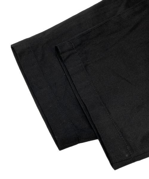 Y's for men（ワイズフォーメン）Y's for men (ワイズフォーメン) ONE-TUCK PANTS WITH PIECE NAME ブラック サイズ:2の古着・服飾アイテム