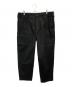 Y's for men（ワイズフォーメン）の古着「ONE-TUCK PANTS WITH PIECE NAME」｜ブラック