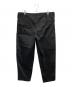 Y's for men (ワイズフォーメン) ONE-TUCK PANTS WITH PIECE NAME ブラック サイズ:2：15000円