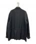 Yohji Yamamoto pour homme (ヨウジヤマモト プールオム) ウールギャバミリタリージャケット ブラック サイズ:M：48000円