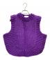 Ameri（アメリ）の古着「2WAY HAND KNIT VEST」｜パープル
