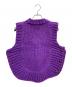 Ameri (アメリ) 2WAY HAND KNIT VEST パープル サイズ:F：4000円