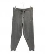 nestwell×WIND AND SEAネストウェル×ウィンダンシー）の古着「パイルスウェットジョガーパンツ」｜グレー
