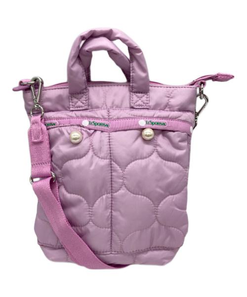 LeSportsac（レスポートサック）LeSportsac (レスポートサック) SMALL HELMET BAG ピンクの古着・服飾アイテム