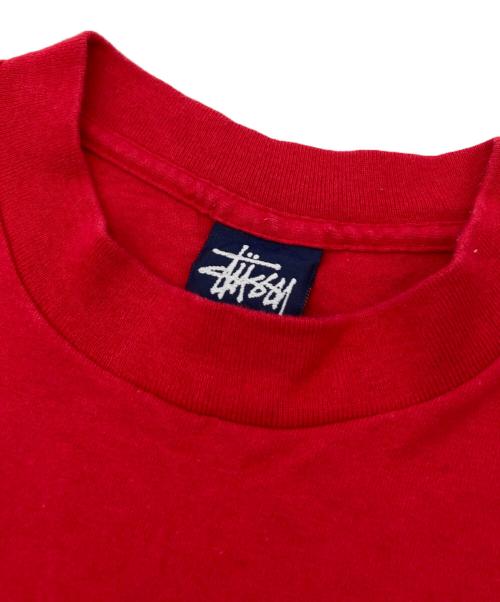 stussy（ステューシー）stussy (ステューシー) 90's Tシャツ レッド サイズ:Sの古着・服飾アイテム
