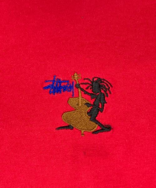 stussy（ステューシー）stussy (ステューシー) 90's Tシャツ レッド サイズ:Sの古着・服飾アイテム