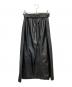 PUBLIC TOKYO (パブリックトウキョウ) エコレザータイトスカート ブラック サイズ:FREE：4000円