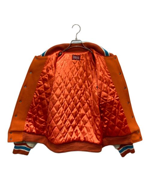 BA-TSU（バツ）BA-TSU (バツ) フルデコスタジャン オレンジ サイズ:表記なしの古着・服飾アイテム