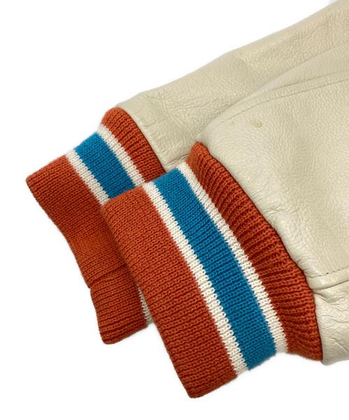 BA-TSU（バツ）BA-TSU (バツ) フルデコスタジャン オレンジ サイズ:表記なしの古着・服飾アイテム