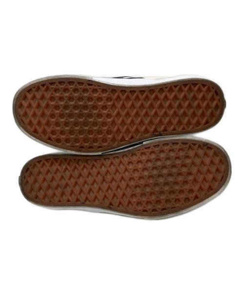 VANS（ヴァンズ）VANS (バンズ) CLASSIC SLIP-ON PLATFORM ホワイト×ブラック サイズ:23.0の古着・服飾アイテム