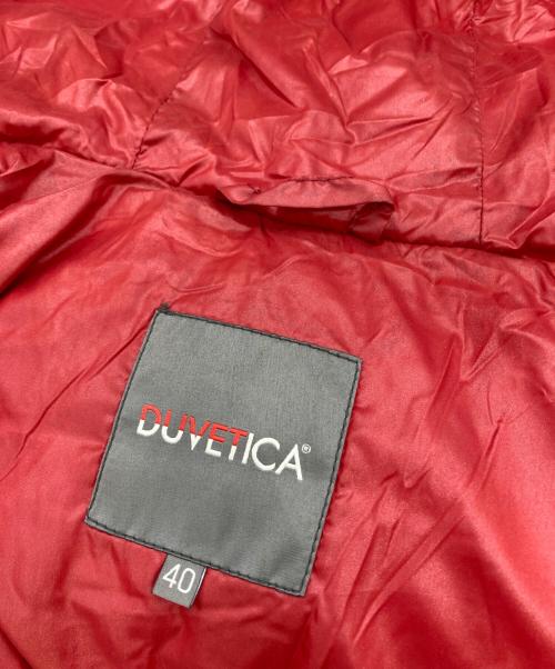 DUVETICA（デュベティカ）DUVETICA (デュベティカ) ダウンジャケット レッド サイズ:40の古着・服飾アイテム