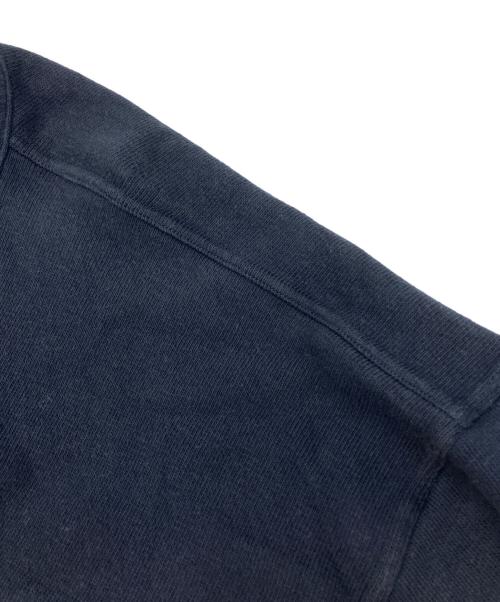 45R（フォーティファイブ・アール）45R (フォーティファイブ・アール) スウェットカーディガン ネイビー サイズ:4の古着・服飾アイテム