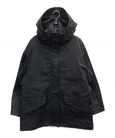 【未使用/完売品】UNIQLO:C パフテック ハーフコート ブラック　Sサイズ 3056002152114463_01_9777w.jpeg