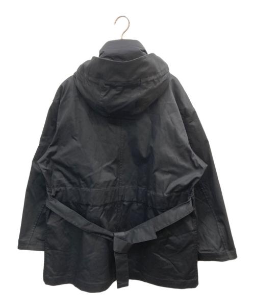 UNIQLO:C（ユニクロ:シー）UNIQLO:C (ユニクロ:シー) ３WAYオーバーサイズハーフコート ブラック サイズ:L 未使用品の古着・服飾アイテム