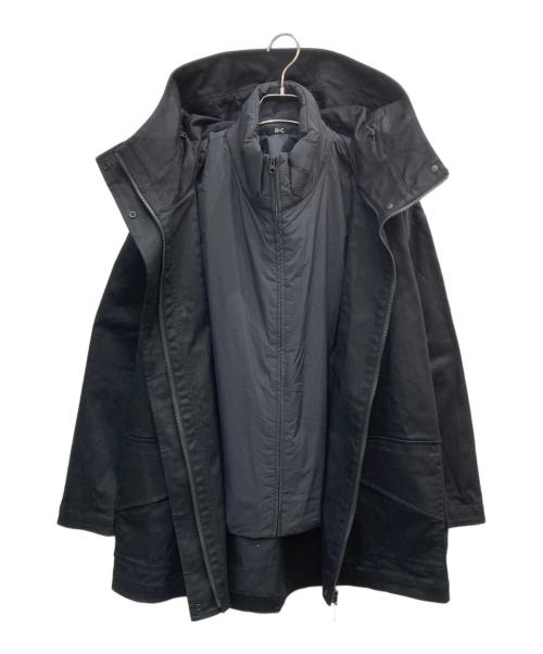 UNIQLO:C（ユニクロ:シー）UNIQLO:C (ユニクロ:シー) ３WAYオーバーサイズハーフコート ブラック サイズ:L 未使用品の古着・服飾アイテム