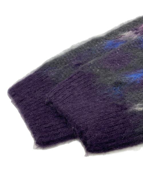 Dime（ダイム）Dime (ダイム) モヘア混ニット ブルー サイズ:Lの古着・服飾アイテム