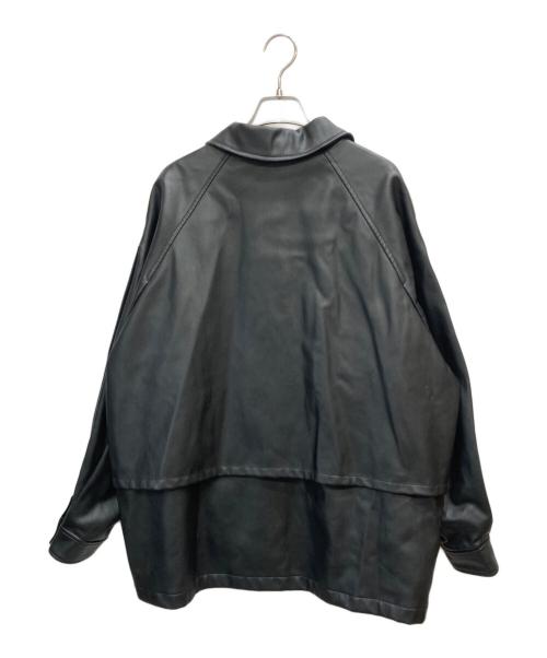 HARE（ハレ）HARE (ハレ) スリーブスナップブルゾン ブラック サイズ:Mの古着・服飾アイテム