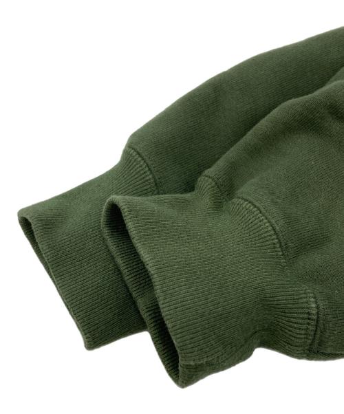 SOFTHYPHEN（ソフトハイフン）SOFTHYPHEN (ソフトハイフン) SOHY CREW NECK SWEAT オリーブ サイズ:04の古着・服飾アイテム